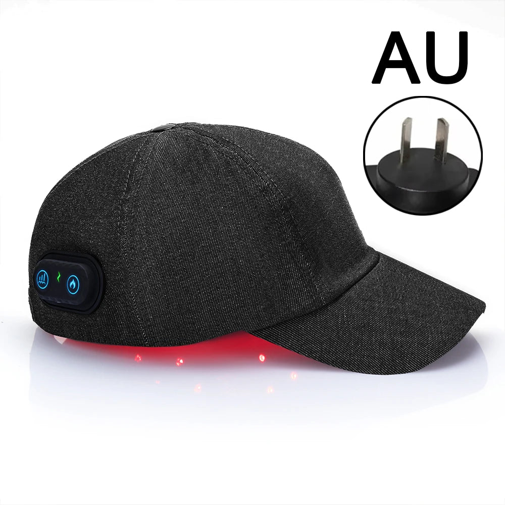Red Light Therapy Cap 660nm & 850nm – Hair Regrowth & Anti-Hair Loss - Zack Fitness