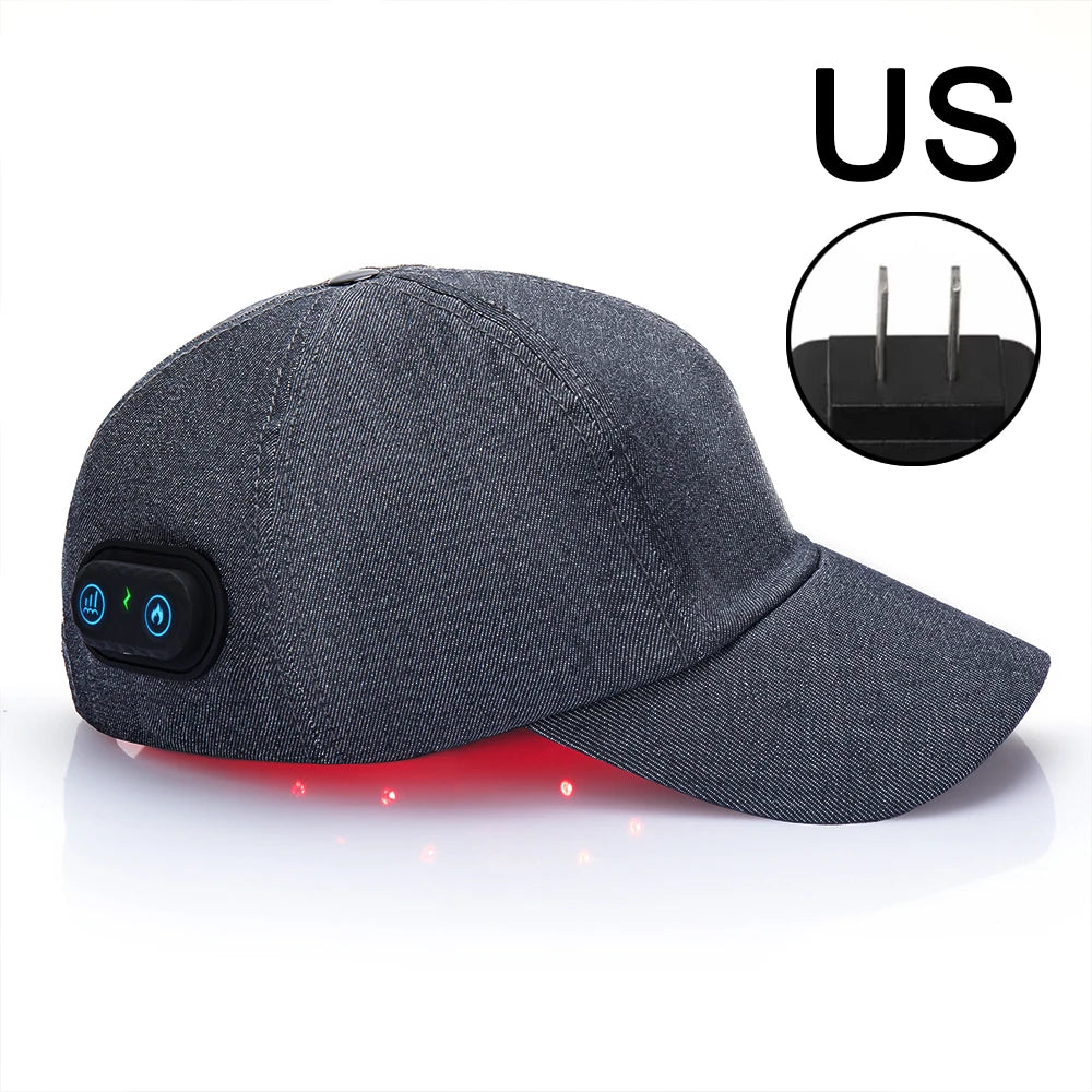 Red Light Therapy Cap 660nm & 850nm – Hair Regrowth & Anti-Hair Loss - Zack Fitness