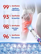 Non-invasive red light therapy device designed for daily leg wellness and relaxation routines