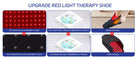 Red light therapy foot wrap used after physical activity for recovery