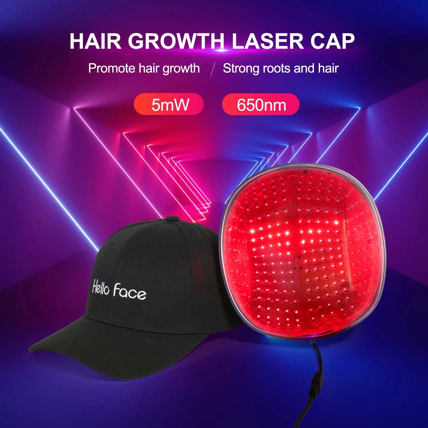 scalp therapy laser cap improving blood flow and follicle activity