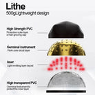 wearable hair regrowth device using low level laser therapy 650nm