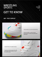 boxing boots designed for agility balance and mat grip
TITLE: boxing boots agility and balance