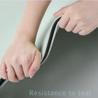 Pink TPE yoga mat with alignment lines for yoga and Pilates practice