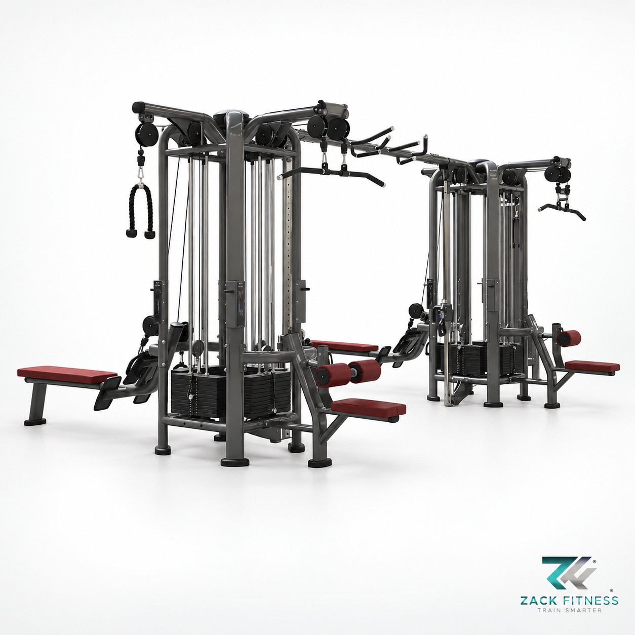 Zack Fitness CBD-89 commercial 8-station multi-gym cable machine
